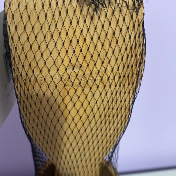 New 100% natural bamboo cooking utensils 5 piece set with utensil holder - Picture 3 of 4